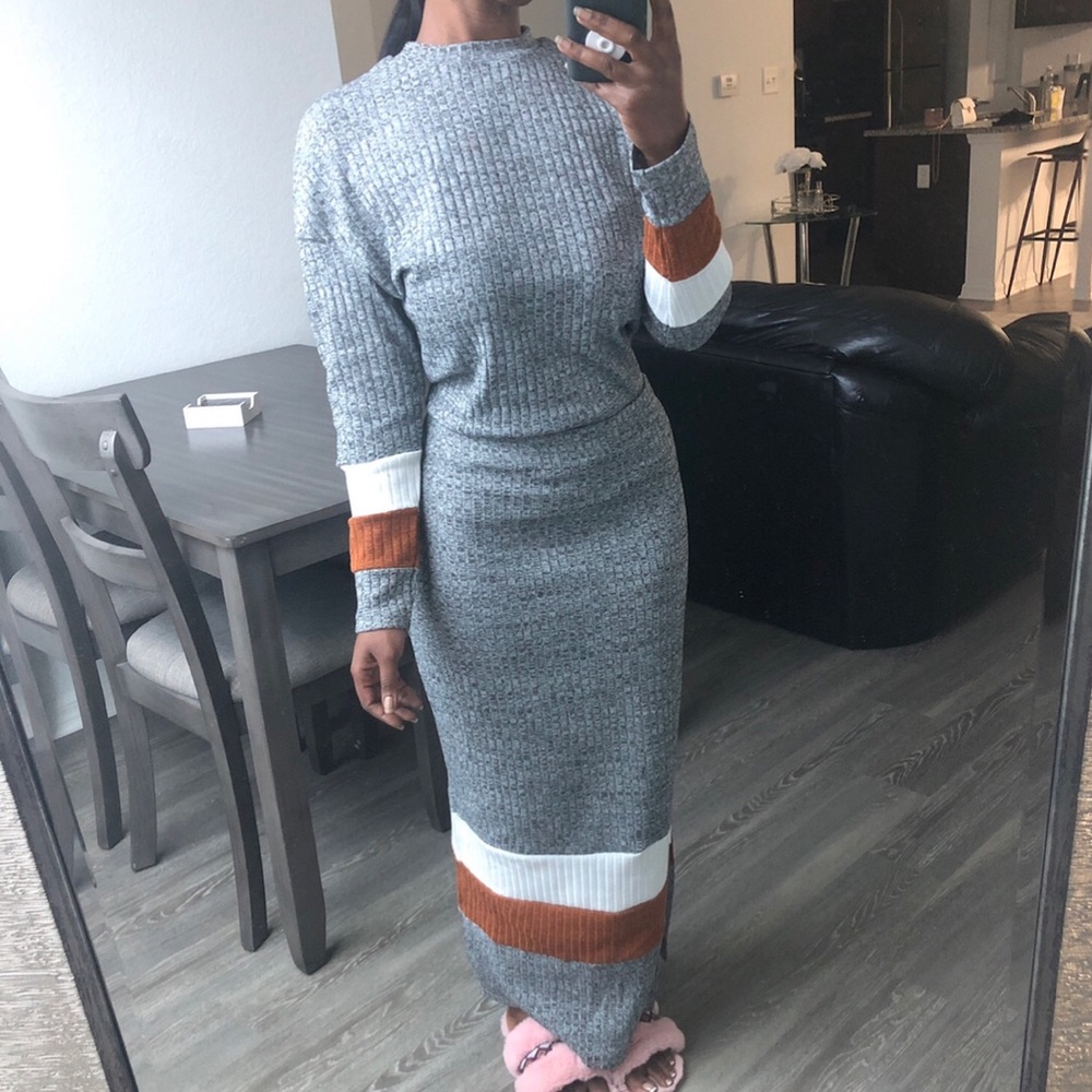 Skirt and top set